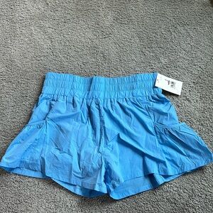 NWT blue running shorts